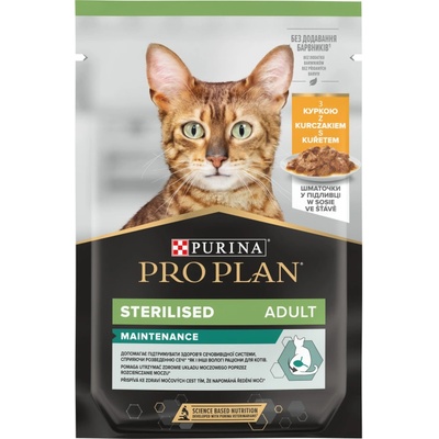 Purina Pro Plan Cat Sterilised kuřecí 26 x 85 g