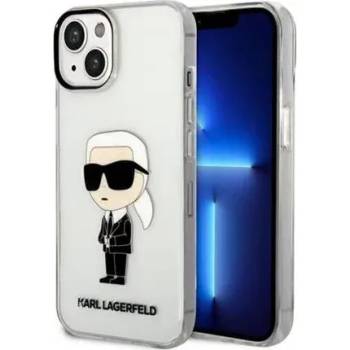 KARL LAGERFELD iPhone 14 Plus 6, 7" transparent hardcase IML NFT Ikonik (KLHCP14MHNIKTCT)