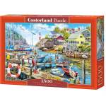 Castorland Пъзел Castorland от 1500 части - Пристанище с пеликани (C-152346-2)