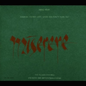 Part Arvo - Miserere CD