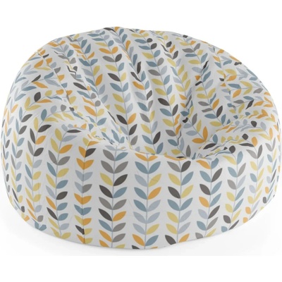 Sablio Sedací vak Cocoon Barevné lístky75 x 45 x 35 cm