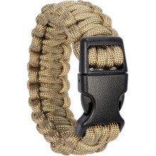 M-Tramp Paracord 2cm/20cm/2,7m, plastová spona coyote