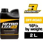 NITROLUX Гориво за нитроавтомодели nitrolux energy3 off road pro 16% by weight eu no licence (2 l. ) mx-nf01122-pro (mx-nf01122-pro)