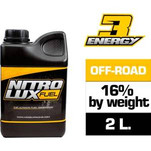 NITROLUX Гориво за нитроавтомодели nitrolux energy3 off road pro 16% by weight eu no licence (2 l. ) mx-nf01122-pro (mx-nf01122-pro)