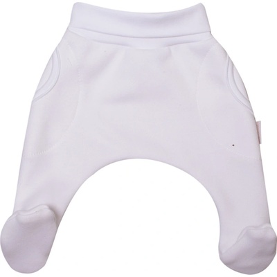 MKcool Tepláčky Baggy s kožíškem MK2123 bílé