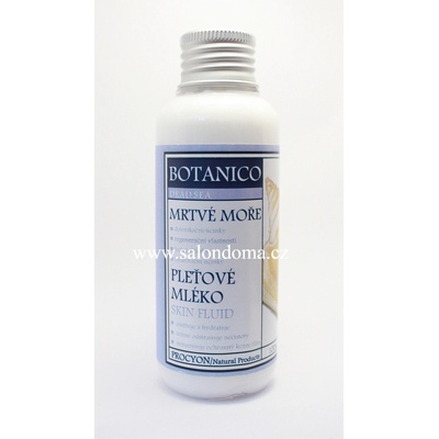 Botanico pleťové mléko s extraktem soli z Mrtvého moře 100 ml