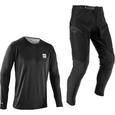 Set Leatt MTB Gravity 1.0 Junior Ghost čierna