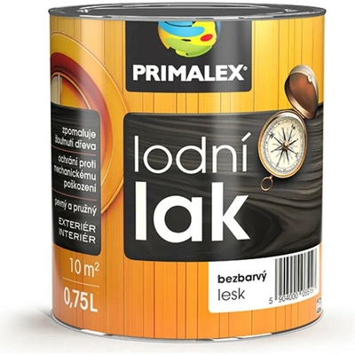 Primalex Lak lodní lesklý, bezbarvý 0,75 l