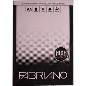 Fabriano Копирен картон Fabriano, A4, 160 g/m2, светлорозов, 250 листа