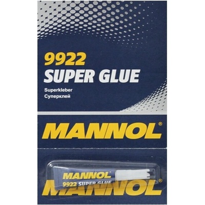 Mannol 9922 Super Glue Sekundové lepidlo 3 g