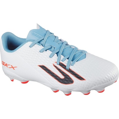 Skechers Юношески футболни бутонки Skechers SKX. 2 Juniors Firm Ground Football Boots - White/Blue
