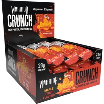 Warrior Crunch Bar | Low Sugar [12 x 64 грама] Кленов сироп