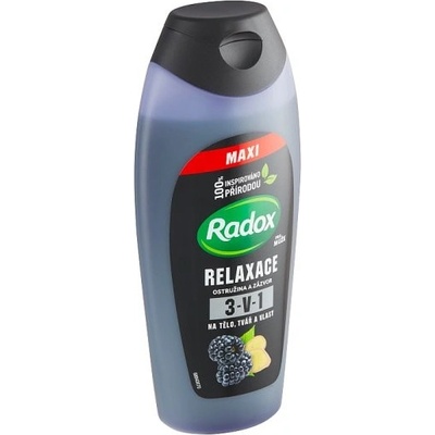 Radox Men Feel Wild sprchový gél 400 ml