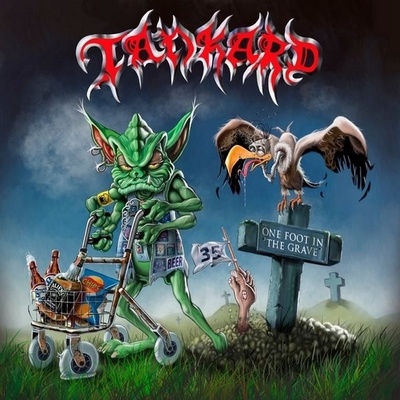 TANKARD - One Foot In The Grave Black/Red/White LP