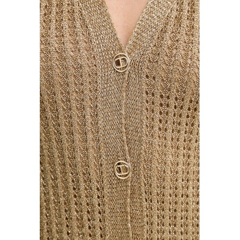 TWINSET Рокля Twinset в зелено среднодълга с кройка по тялото 251TT3190 (251TT3190)