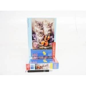 Castorland 260-piece Musical Kittens puzzle