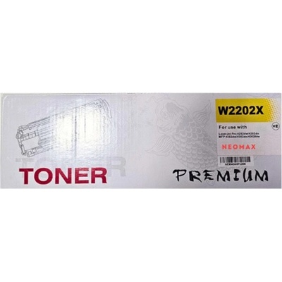 Compatible Тонер касета за HP LaserJet Pro 4202/MFP 4302 - Yellow - W2202X - HT-W2202XY - Neomax - Неоригинална, заб. : 5500 брой копия (HT-W2202XY)