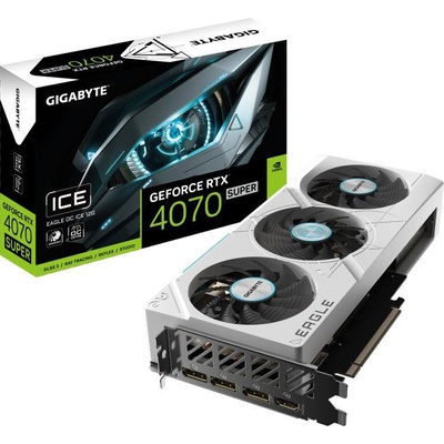 GIGABYTE GeForce RTX 4070 SUPER EAGLE OC ICE 12G (GV-N407SEAGLEOC ICE-12GD)