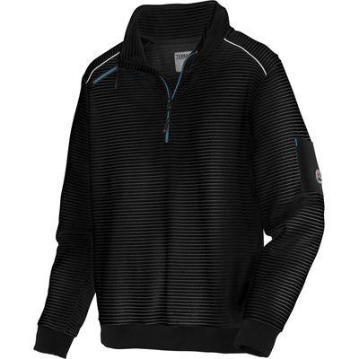 Terrax Workwear mikina TX80675 Black Anthracite