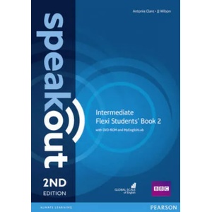 Speakout Intermediate 2nd Edition Flexi Students' Book 2 with MyEnglishLab Pack | J. J. Wilson, Antonia Clare (2016)