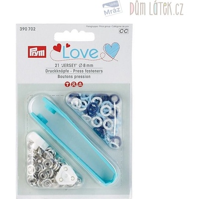 Stláčacie gombíky Prym Love Ø 8mm