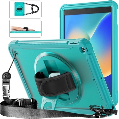 Vsetkonamobil 62487 SOLID Odolný kryt pre Apple iPad 10.2 2021 / 2020 / 2019 mentolový zelený