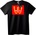 NOONEBRAND Тениска Пародия Wendy's x McDonald's - 4XL, White