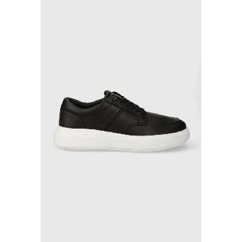 Calvin Klein Кожени маратонки Calvin Klein LOW TOP LACE UP TAILOR в черно HM0HM01379 (HM0HM01379)