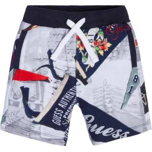 Guess Къси спортни панталони с флагове за момче Guess - moliv - 36,22 лв