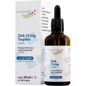 vitaworld Zinc Drops 15 mg [50 мл]