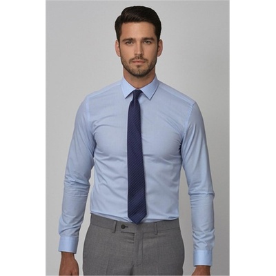 Madmext Мъжка риза 4947 - Синя #303992 (303992_Синьо)