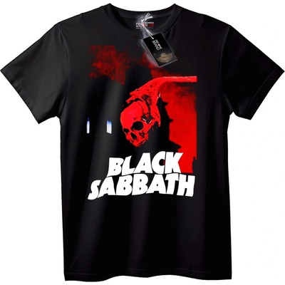 NOONEBRAND Тениска Black Sabbath с череп - L, Black