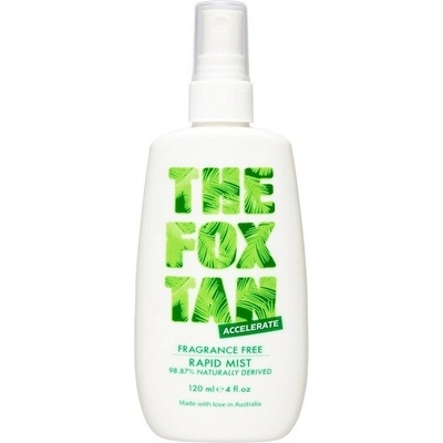 THE FOX TAN Fragrance Free Rapid Tanning Mist Samoopalovací krémy 120 ml