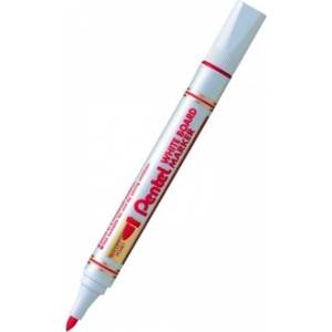Pentel Маркер Pentel MW85, червен, от 1.0 до 1.9 mm, за бяла дъска (OK26843)