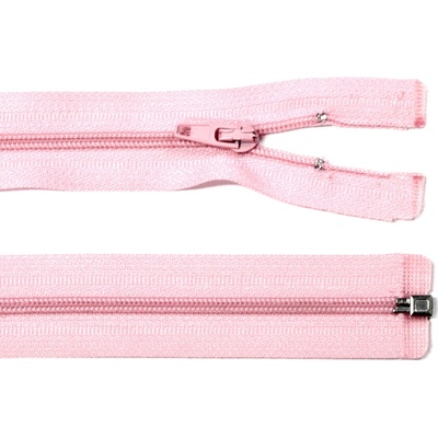 Spirálový zip no.3 rozepínací 70cm - více barev color: 540 světle růžová