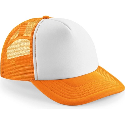 Beechfield B645B 5 panelová sieťovaná Orange White