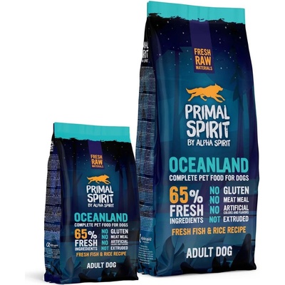 Primal Spirit Dog 65% Oceanland 2 x 12 kg