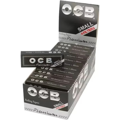 OCB Slim Premium papírky s filtry 32 ks