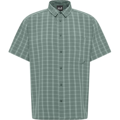 Jack Wolfskin Мъжка риза с копчета Jack Wolfskin Meseta Shirt - Check Sago Palm (033-3067-0311)