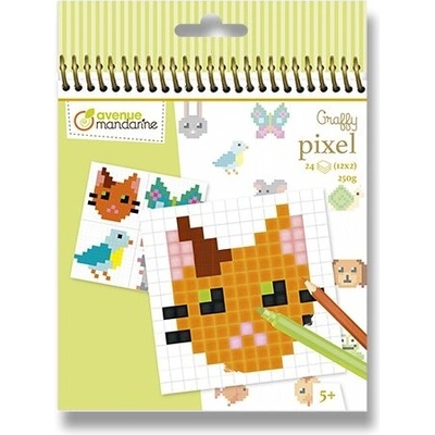 Maľovanky Avenue Mandarine Graffy Pixel Domáce zvieratká
