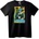 NOONEBRAND Тениска Турбо Момиче Аниме - 6XL, Black