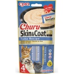 Inaba Foods Cat Ciao Churu Skin & Coat кремообразно храна за котки - риба тон 4 x 14 г
