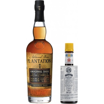 Plantation Original Dark + Angostura bitter 44.7% 0,7 l + 0,2 l (set)