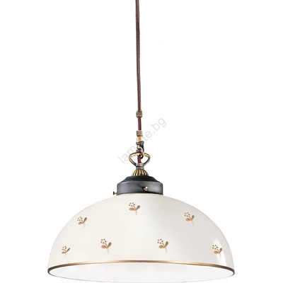 Kolarz 731.32. 172- Пендант на кабел NONNA 1xE27/75W/230V Ø 36 см, форма на цвете, розово-злато (KL0432)