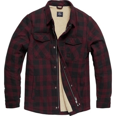 Vintage Industries Craft Heavyweight Sherpa burgundy