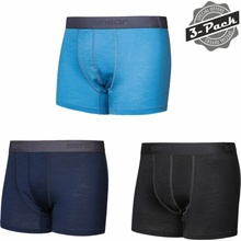 Sensor Merino Active čierna/modrá/deep blue 3pack