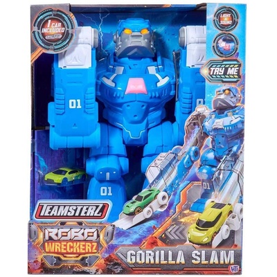 HTI HTI TEAMSTERZ Robo Wreckerz Горила Изстрелвачка с Кола (1012620F)