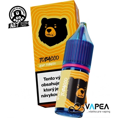Go Bears Tobacco Gold Tobacco 10 ml 20 mg