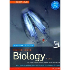 Pearson Baccalaureate Biology Higher Level 2nd edition print and ebook bundle for the IB Diploma | Patricia Tosto (ISBN: 9781447959007)