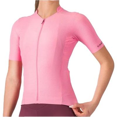 Castelli Дамска фланелка с къс ръкав за колоездене Castelli Women's Premio Evo Jersey Cycling jersey - Rosa Giro - размер XL (156-2383-0315)